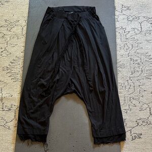 Studio Black Relaxed Harem Joggers